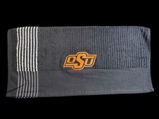 Oklahoma State University (OSU) Caddy Towel / 44in x 24 in (40k Stitches) Black picture