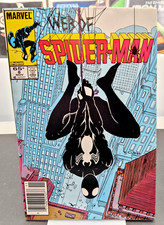 Web of Spider-Man #8 Newsstand Variant Charles Vess Cover Marvel 1985 NM- 9.2 picture