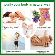 150Pcs Foot Detox Patches Pads Toxins Deep Cleansing Herbal Bamboo Organic Pad  picture