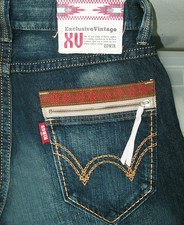 HOT JAPAN Men's EDWIN XV 434XVS RELAXED STRAIGHT VELVET TRIM 7 Pcks Jeans 32 x33 picture