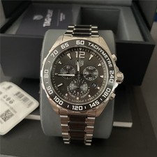 TAGHEUER Formula 1 Quartz CHRONOGRAPH GRAY Men's Watch CAZ1011.BA0843 IN BOX picture