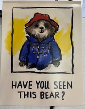 Paddington Broadway Promotional Poster Card  11x8.25