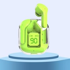 Transparent Wireless Bluetooth Earphones Enc Digital Display Stereo Headset picture