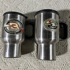 RARE 2001 Dale Earnhardt #3: The Intimidator Insulated Thermos set of 2 picture