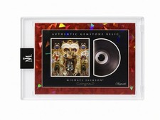 Michael Jackson Keepsake Spotlight Album Gemstone Relic #25 09/25 Dangerous picture