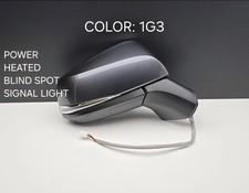 2019-2024 TOYOTA RAV4 RH Passenger Door Mirror Heated w/Signal W/BSM COLOR: 1G3 picture