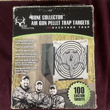 NIB Gamo Bone Collector Air Gun Pellet Trap Targets Backyard Trap 100 Targets picture