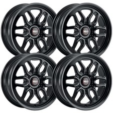 (Set-4) Weld Laguna 6 Drag 20x10 6x135 Gloss Black 38mm Wheels Rims 20 Inch picture