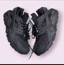 Size 9 - Nike Air Huarache Run City QS NYC New York Black Mens AJ5578-001 picture