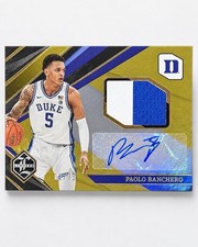 2022-23 Paolo Banchero Limited RPA Patch Auto RC /75 LM-PAO Duke 17/75 picture