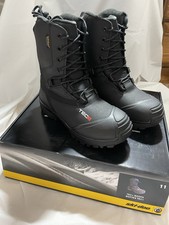 NEW BRP Ski-Doo TEC+ 600g PrimaLoft Snow Boots Black Waterproof Size 11 O0 picture