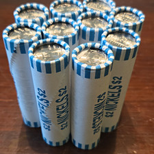 1776 - 2026 D Jefferson Nickel $2 Bank-Wrapped Rolls 10 ROLLS picture