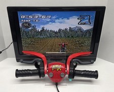 HASBRO MX DIRT REBEL PLUG & PLAY TV VIDEO GAME HANDHELD MOTORCYCLE CONTROLLER picture
