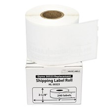 DYMO LW 30323 / 30573 Direct Thermal Shipping Labels - (40) Rolls - 2-1/8