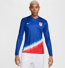 Nike USMNT Team USA Men National Team Soccer/Football Long Sleeve Jersey 2024-25 picture