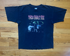 Vintage 3D Thou Shalt See T-shirt XL NuVision 3D Spex Murina picture