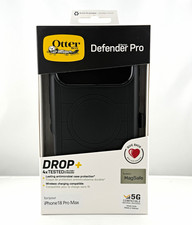 OtterBox Defender Pro Black Holster Case w/ Belt Clip for iPhone 18 Pro Max picture