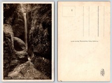 Eisenach Wasserfall in der Drachenschlucht RPPC Postcard AJ206 picture