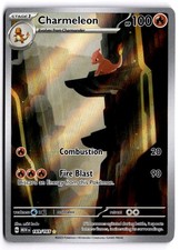 Charmeleon 169/165 SV Scarlet & Violet 151 Illustration Rare Pokemon Card - NM picture