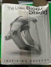 The Uvex Bionic Shield Face Shield by Honeywell with Clear Lens NOS picture