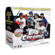 2020 Topps Chrome Baseball Update Series Hobby Box Factory Sealed 20TOBCUS picture