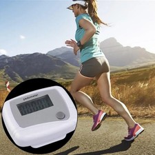 Portable Counter Mini Digital LCD Pedometer Sports Walking Running Step Count... picture