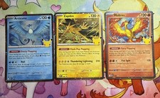 Zapdos Articuno Moltres MEP 096 097 098 30th Poster Collection Promo picture