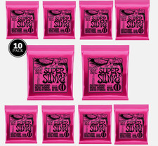 **10 sets Ernie Ball 2223 Nickel Super Slinky Guitar Strings 10 sets** picture