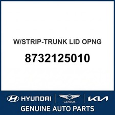 1999-2006 Hyundai Accent W/Strip-Trunk Lid Opng OEM New 8732125010 picture