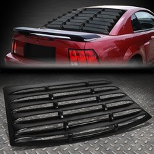 FOR 94-04 FORD MUSTANG COUPE REAR WINDOW LOUVER WINDSHIELD SUN SHADE COVER VENT picture