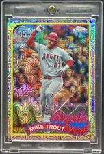 Mike Trout MOJO RETRO REFRACTOR CARD  BOWMAN CHROME ANGELS MINT picture