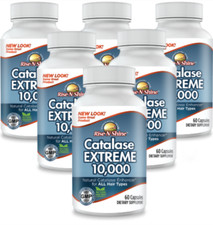 Catalase Extreme 10,000 - 6 Brand New Bottles -  Catalase Antioxidant Enzyme picture