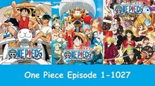 One Piece (Vol.1-1027) 3 Complete Boxset Anime DVD [English Dubbed] picture