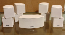 Bose Lifestyle Jewel Mini Double Cube Speakers, Set of 5, White picture