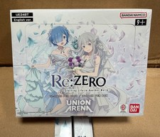 Union Arena Re:Zero Starting Life UE24BT BOOSTER BOX Sealed 16 Packs English picture