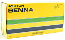 Minichamps Lotus Renault - Ayrton Senna- 1985 Portuguese 1:18 F1 Car DAMAGED picture