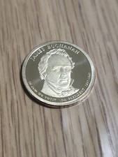 2010-S James Buchanan United States Proof Golden Dollar picture