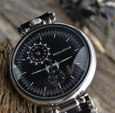 Watch Regulator Molniya Mechanical PILOT Wrist Aviator Russian Men USSR Molnja picture