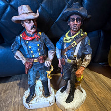 Vintage 1976 Gary Schildt  and  Major Reno Trooper, Centennial Decantes picture
