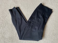 Acai Thermal Leggings Size Large Black Outdoor Stretch Hiking Gym Zip Pocket picture