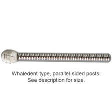 Johnson-Promident #4.5 Whaledent-Type Parallel-Sided Titanium posts, 25/pk picture