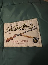 Vintage Cabela's DuPont Dacron Hollofil Getaway Rectangle Sleeping Bag picture