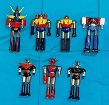 vintage Shogun Warriors BROKEN 5-inch FIGURE LOT x7 Raydeen Mazinga Dangard picture