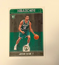 Panini 2017-18 NBA Hoops Silver Jayson Tatum #253 Boston Celtics RC /199 picture