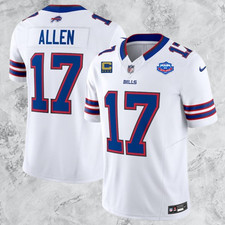 Men's Josh Allen  Buffalo Bills  #17 White Jersey   Limited Stitched All sizes picture