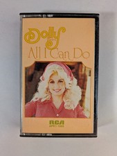 Rare Dolly Parton All I Can Do Cassette Tape RCA Records 1975 White Label picture