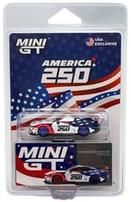 Chase Mini GT 1:64 Ford Mustang GTD America 250 USA Exclusive Diecast MGT01301 picture