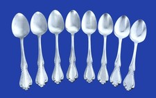 Oneida CHATEAU Deluxe Stainless Flatware -- Set of 8 Teaspoons 6
