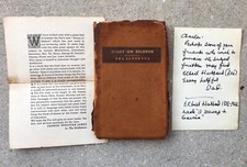 1915 Essay On Silence E Hubbard Small Leather Book RARE Fra Elbertus picture