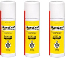Hurricaine 20% Spray Cherry 2oz **3 Pack** picture